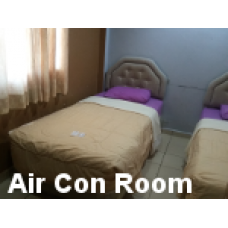 Sri Emas Air Con Room Two Single Beds shared Bathroom 103